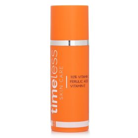 TIMELESS SKIN CARE - 10% Vitamin C Serum + Vitamin E + Ferulic Acid 004909 120ml/4oz