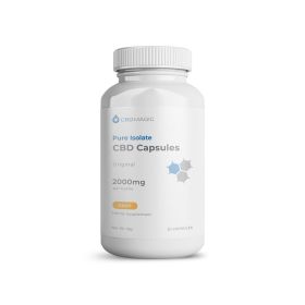 Pure CBD Isolate Capsules (Dosages: 2000mg)
