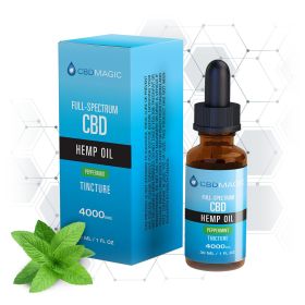 Full Spectrum CBD Oil (Dosages: 4000mg, Flavours: Peppermint)